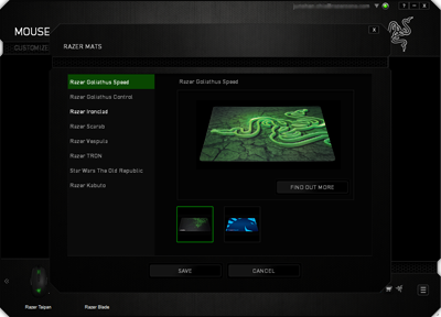 滑鼠墊的表面技術測試