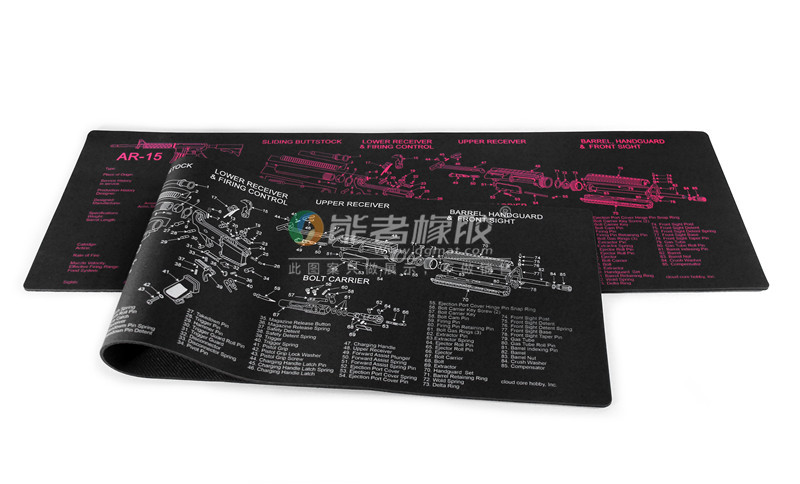 能者橡膠專(zhuān)業(yè)生產(chǎn)槍支裝配墊（槍墊、槍支清潔墊）