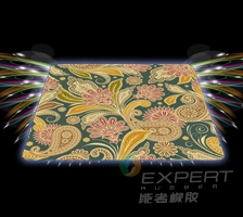 傳統花鼠標墊